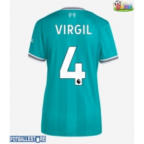 Liverpool Virgil van Dijk #4 Tredjedrakt Dame 2025-26 Kortermet